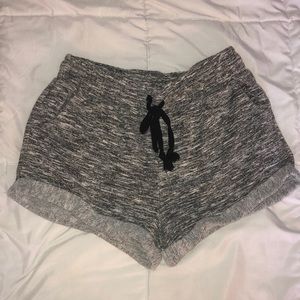 grey lounge shorts